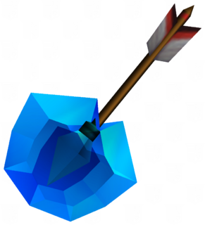 Ice Arrow model from Ocarina of Time 3D