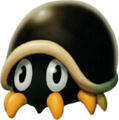 Concept artwork of a Hardhat Beetle from Link's Awakening for Nintendo Switch
