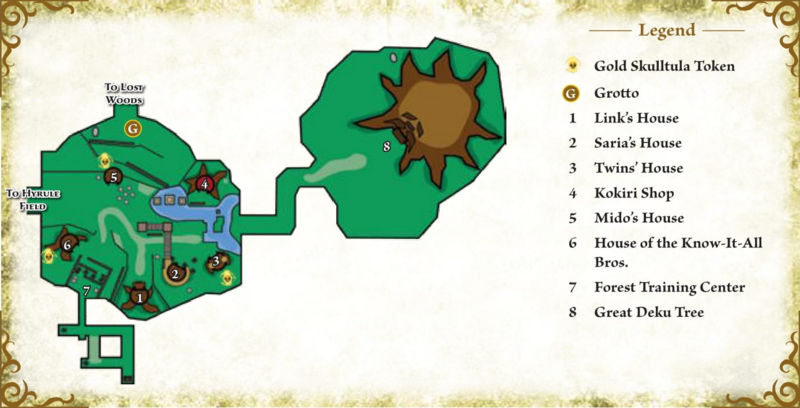 File:OoT3D Kokiri Forest Map.png