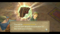 Link obtaining the Adventure Pouch in Skyward Sword