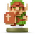 The amiibo featuring Link carrying the White Sword