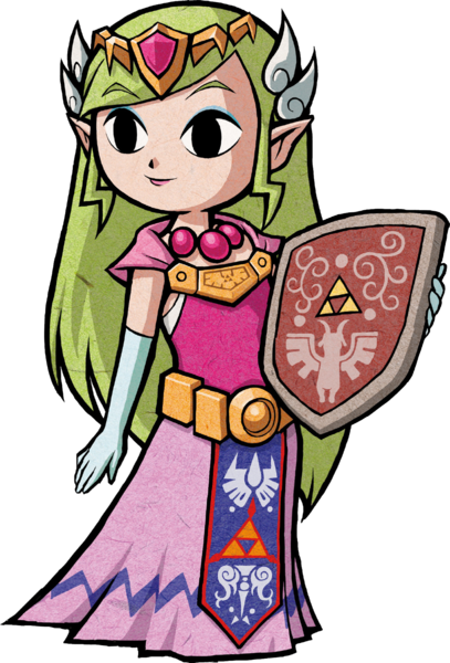 File:TMC Princess Zelda Artwork.png
