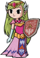 Artwork of Princess Zelda