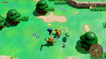 Zelda summoning Moblins to help her fight