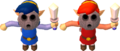 Doppels as Blue Link and Red Link