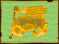 A smaller version of the Goron Island map