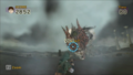 Stallord's head glowing after being hit