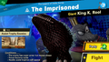 The Imprisoned's Spirit Battle selection screen from Super Smash Bros. Ultimate