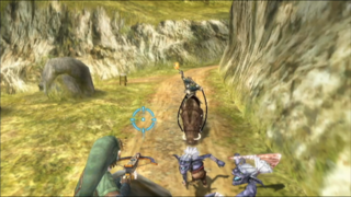 Bridge of Eldin: Defender screenshot from Link's Crossbow Training