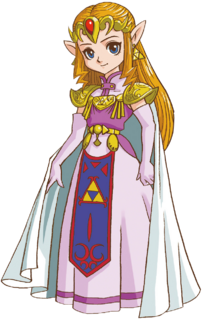 Princess Zelda artwork from Oracle of Seasons