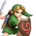 Young Link Stock icon from Super Smash Bros. Ultimate