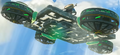 A Flying Hovercraft constructed with Ultrahand