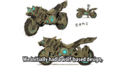 Concept artwork of the Master Cycle Zero from Breath of the Wild