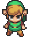 Official sprite of Link