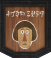 Beedle's face on the item shop sign in Mario Kart 8