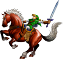 OoT Link Riding Epona Artwork.png