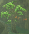 A Tree of a kind found in Kakariko Village from Breath of the Wild