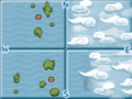 The full Sea Chart being partially revealed from Phantom Hourglass