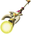 Artwork of the Royal Dominion Rod from Hyrule Warriors