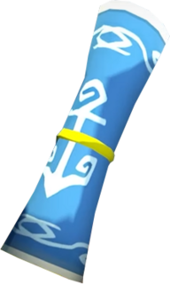 Treasure Chart model from The Wind Waker HD