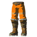 Icon of Snow Boots with Orange Dye