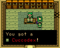 Link obtaining the Cuccodex in the Biologist's Home from Oracle of Seasons
