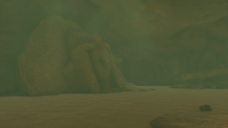 East Gerudo Ruins Cave screenshot from Tears of the Kingdom