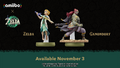 Promotion for the Zelda and Ganondorf amiibo