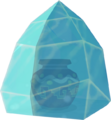 An Ice Chunk with a Jar inside from The Wind Waker