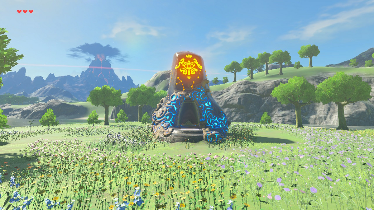 Breath Of The Wild Flowers Shrine Best Flower Site