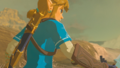 Link defending Zelda from the Yiga Clan