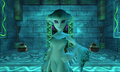 Princess Ruto inside the Water Temple from Ocarina of Time 3D