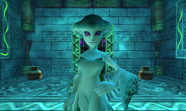 File:OoT3D Princess Ruto in Water Temple.png - Zelda Wiki