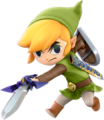 Alternate render of Toon Link from Super Smash Bros. Ultimate