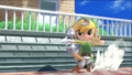 Toon Link using the Hero's Bow from Super Smash Bros. Ultimate