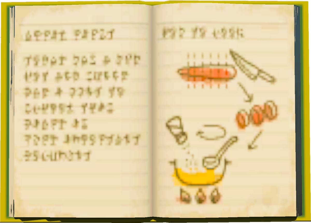 Misa's Recipe Book - Zelda Wiki