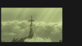 The Master Sword in the Light Dragon's head