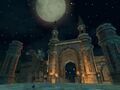 Early screenshot of the Bridge of Eldin from Twilight Princess