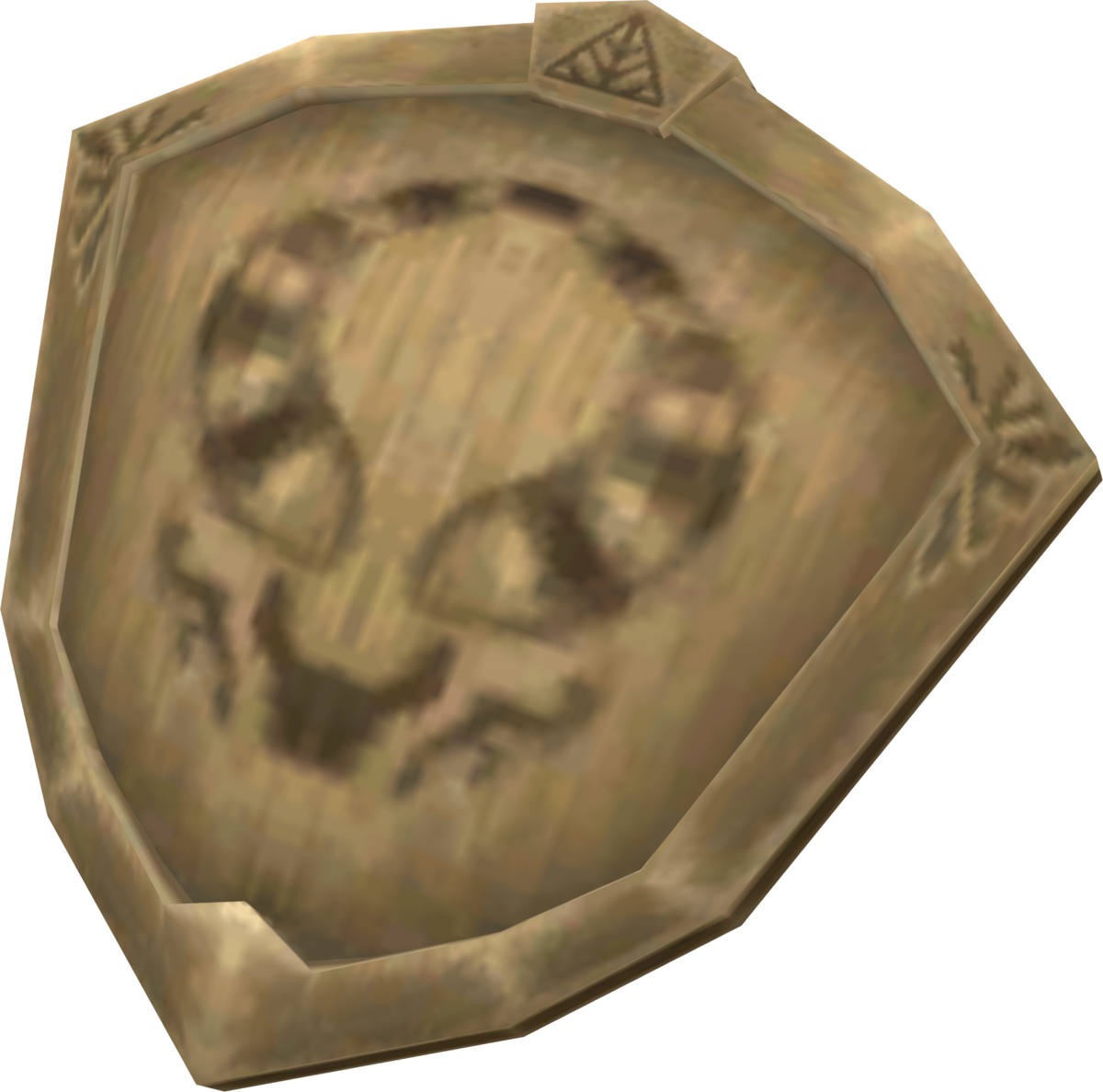 File:TP Ordon Shield Model.png - Zelda Wiki