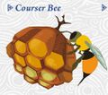 Concept art of a Courser Bee with Courser Bee Honey from Creating a Champion