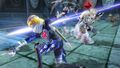 Wizzro disguised as Zelda while fighting Sheik in Hyrule Warriors