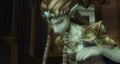 Puppet Zelda attempts to catch her breath after being defeated from Twilight Princess