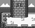 Eagle's Tower with its entrance hidden from Link's Awakening