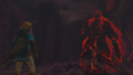 Link fighting Demon King Ganondorf