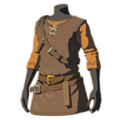 Tunic of the Wild with Brown Dye