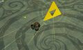 Ganondorf with the Triforce in The Wind Waker