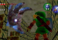 An early Wallmaster from Ocarina of Time