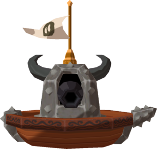 Warship model from The Wind Waker