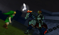 Ganondorf on his Horse from Ocarina of Time 3D