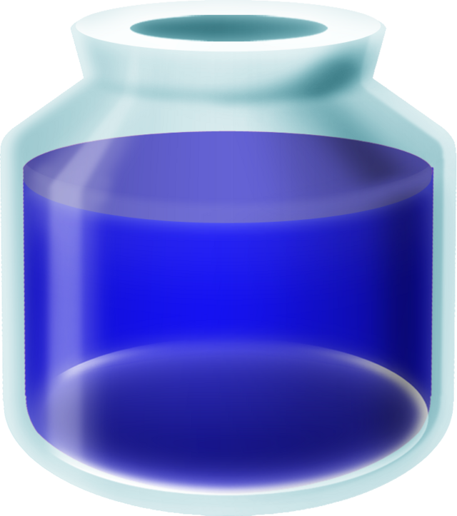 File:ALBW Blue Potion Render.png - Zelda Wiki